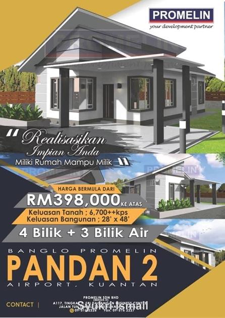 Pandan 2, Kuantan EndLot Bungalow 4 bedrooms for sale  iProperty 