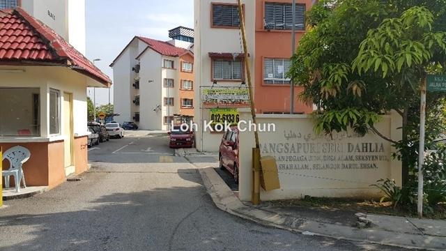 Pangsapuri Seri Dahlia Intermediate Apartment 3 Bedrooms For Sale In Shah Alam Selangor Iproperty Com My