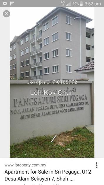 Seri Pegaga Corner Apartment 3 Bedrooms For Sale In Shah Alam Selangor Iproperty Com My