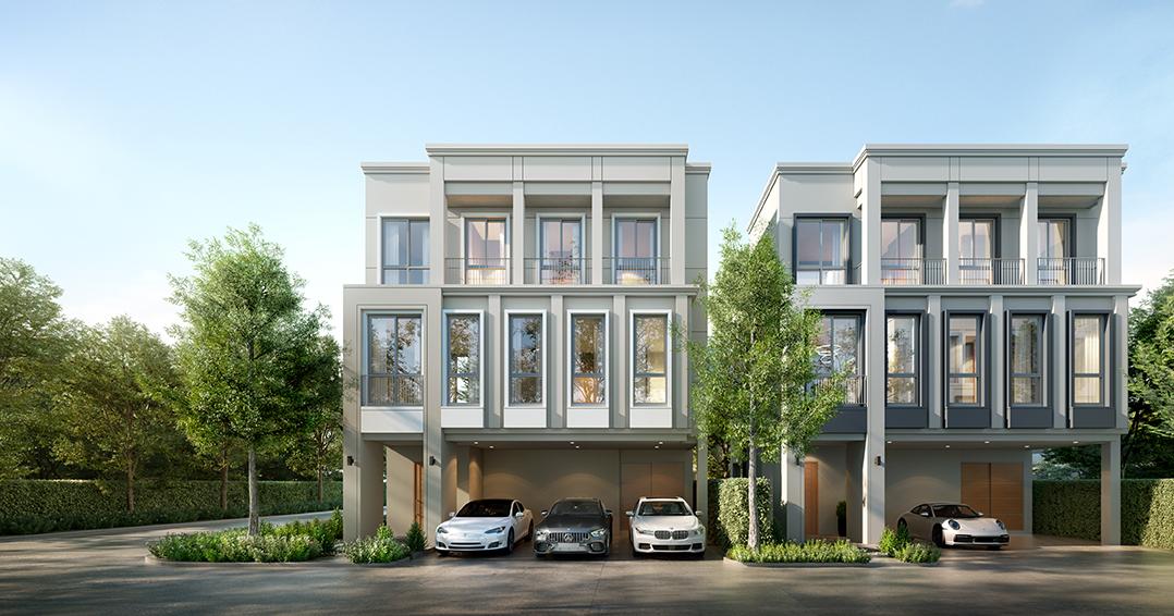 AERIE ศรีนครินทร์กรุงเทพกรีฑา บ้านหรูร่วมทุน The Nest Property X