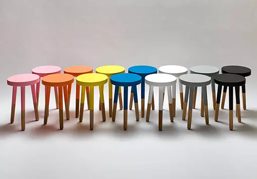 เก้าอี้ สตูล เก้าอี้สตูล Milking Stool, custom designed furniture