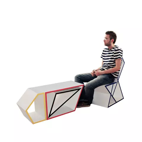 Furniture แยกชิ้นส่วน ผลงานออกแบบ Sanji Halilovic