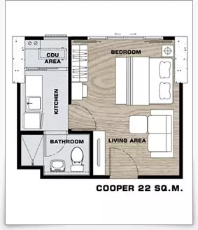 คอนโด The Tree Interchange ห้อง Cooper