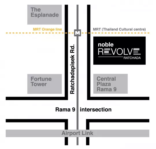 Map - Noble Revolve Ratchada