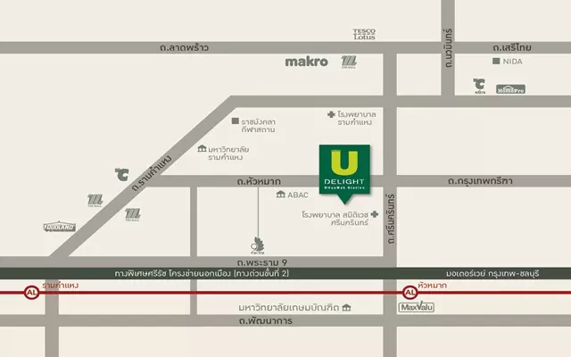 UDHM map