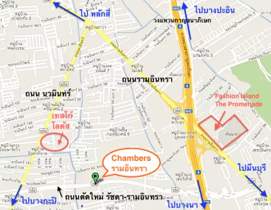 chambers - googlemaps