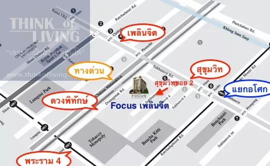 focus ploenchit maps