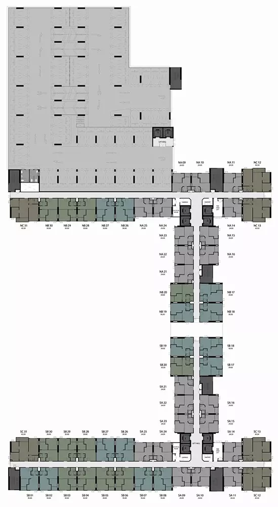3 floor plan 3-7F