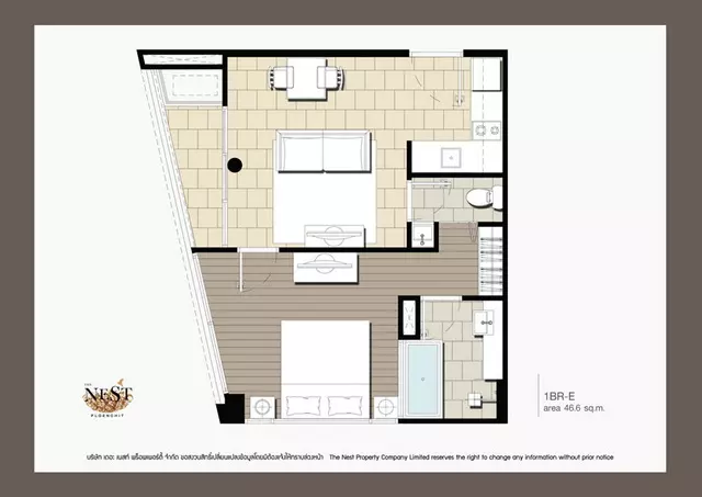 1 Bedroom (E) 46.60 sq.m_resize