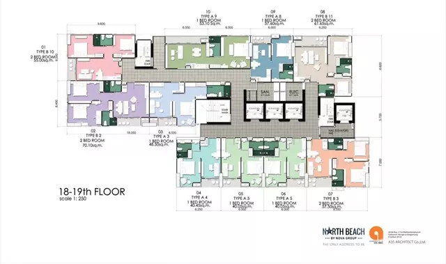 North Beach_Floor Plan-18th-19th Floor