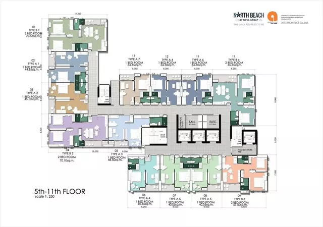 North Beach_Floor Plan-5th-11th Floor