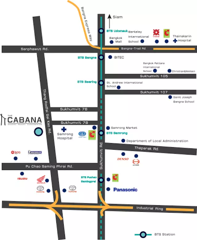 cabana map