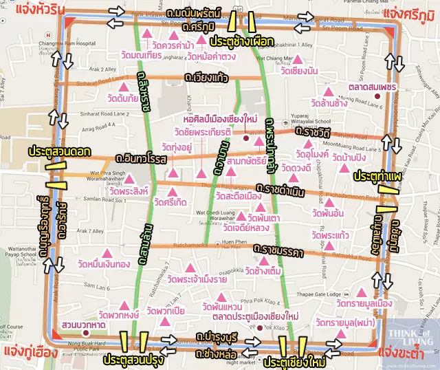 temple map