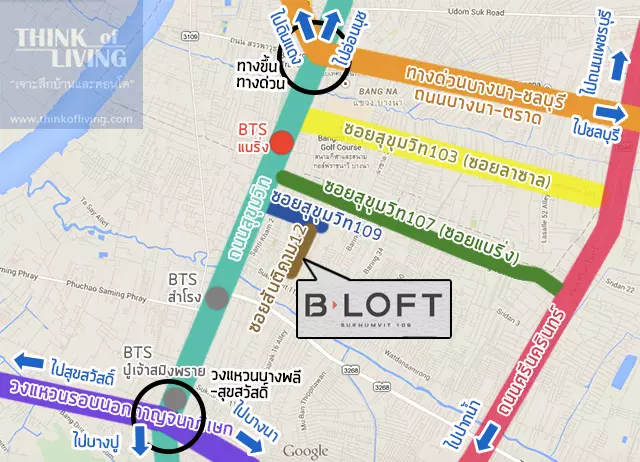 1 b loft map 3km1