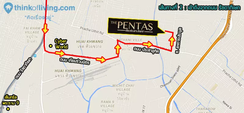 The Pentas การเดินทาง 2