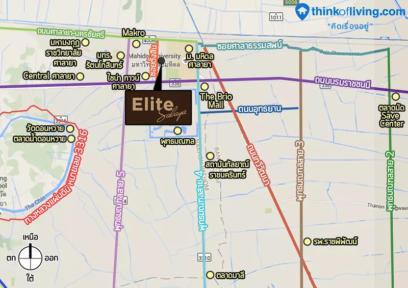 Elite ศาลายา map LR (4 of 7)