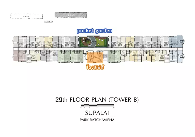 29th FLOOR PLAN (TOWER B)