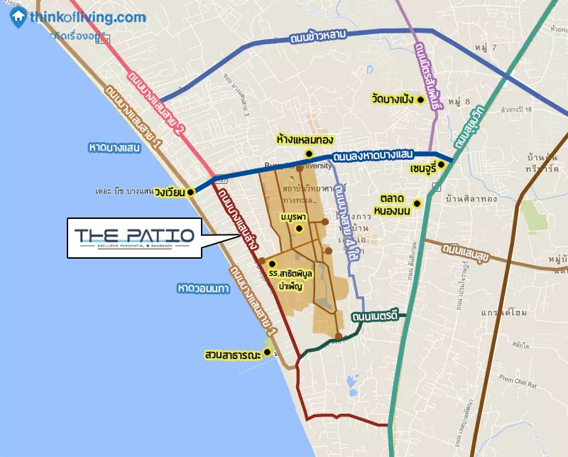 Map อุดมสมบูรณ์ Patio