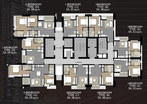 Floor Plan ชั้น 2