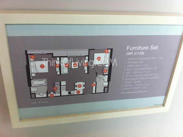 Furniture Plan 2 Bed Room