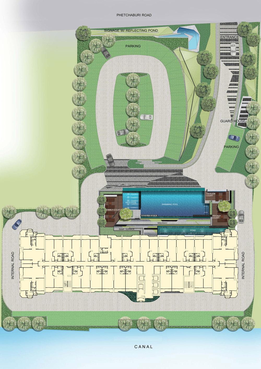 ศุภาลัย พรีเมียร์ อโศก Master Plan