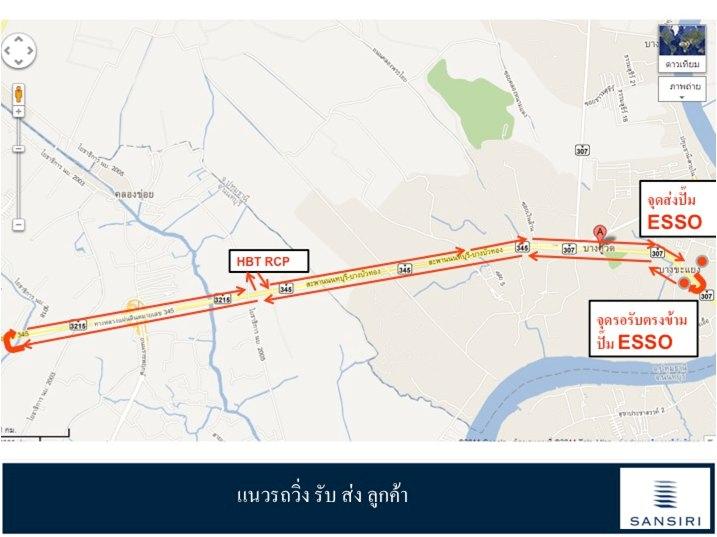 แผนที่การเดินรถ ฮาบิเทีย 345