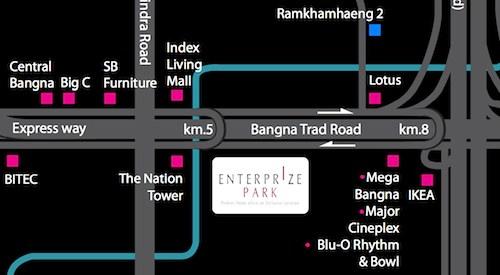 enterprize park map