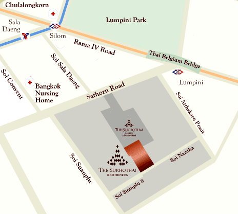 thesukhothairesidences_map