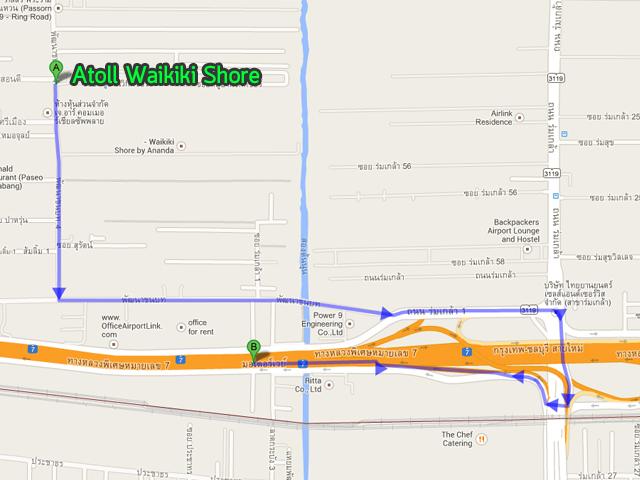 AtollWaikikiShore_Map_RouteMotorway02