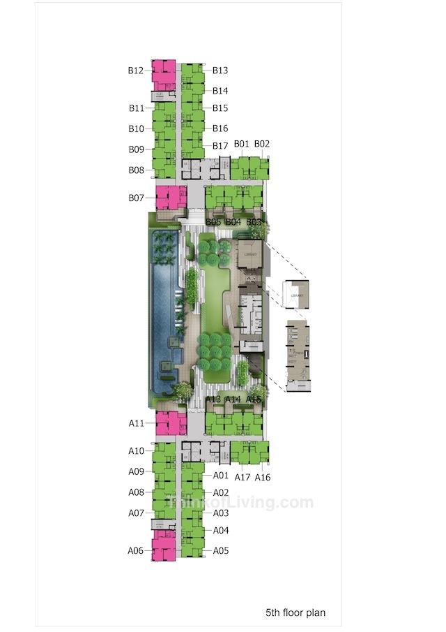 U Delight ตลาดพลู 5thfloorplanR