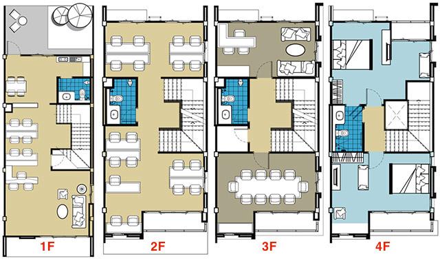 plan shophouse