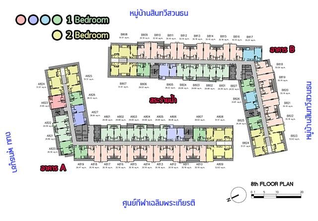 Parqueพุทธบูชา_Plan_8th_3