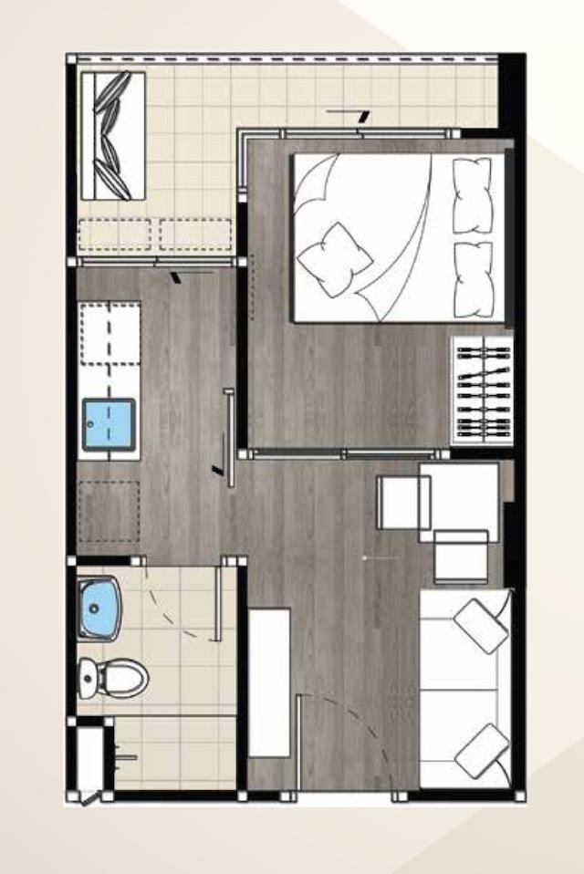 Cabana 1 Bed type B