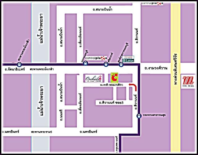 แผนที่ของโครงการทำ