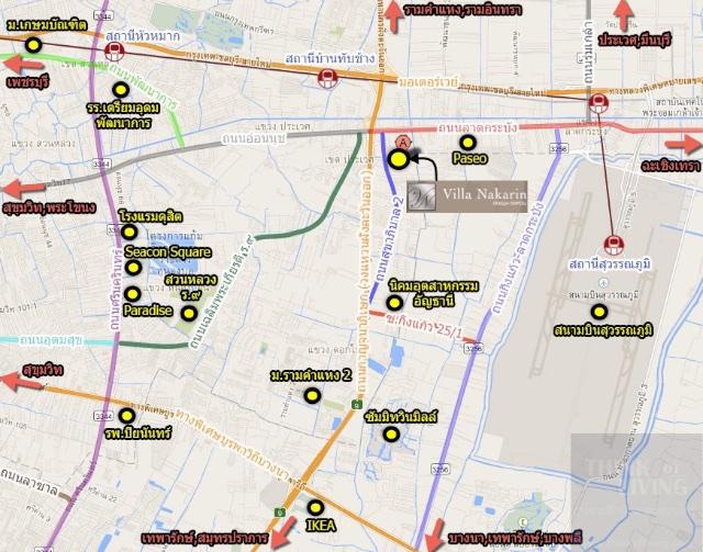 แผนที่จุดสำคัญ