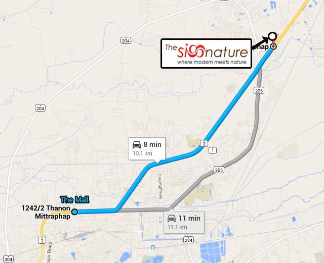 TheSignatureนครราชสีมา_Map_Route