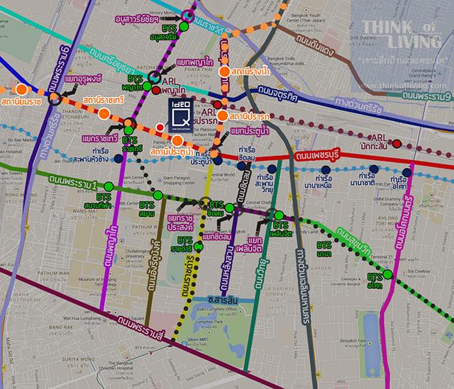 แผนที่รถไฟฟ้าสีส้ม640