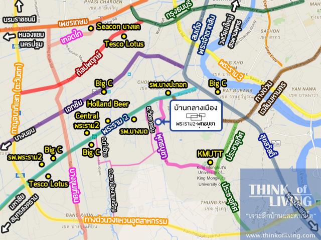 แผนที่พระราม2 พุทธบูชารวม