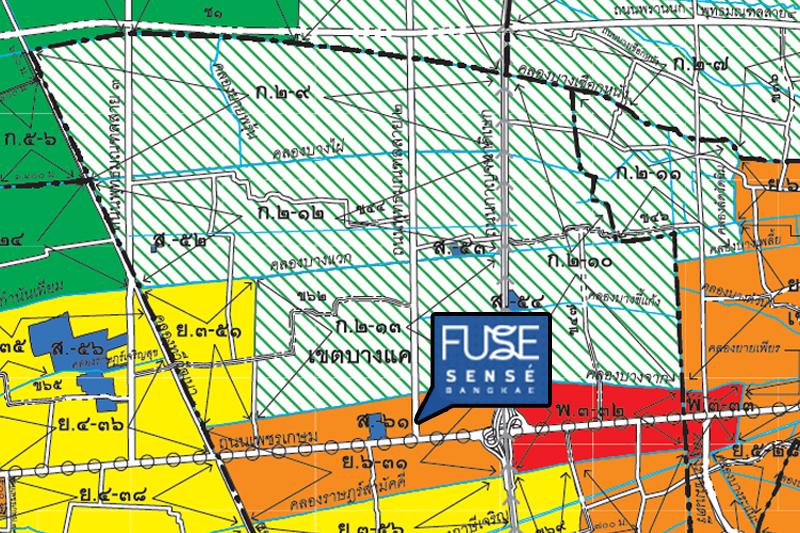 Fuse Sense บางแค ผังเมือง