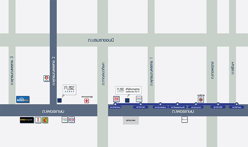 Fuse sense บางแค Project MAP