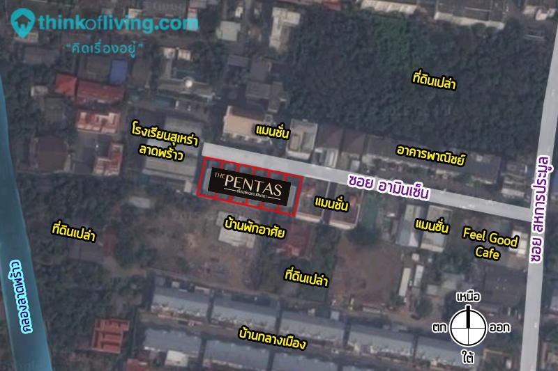 The Pentas Zoom Soi MAP