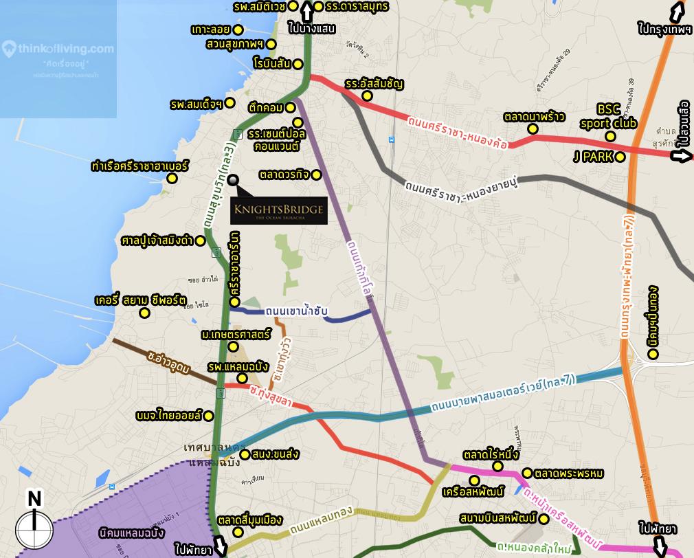 แผนที่ knightbridge