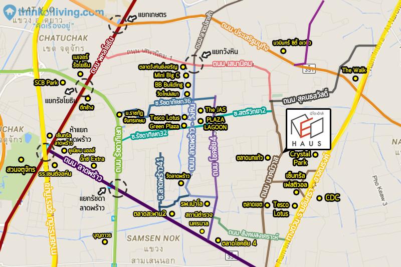 Neo haus  MAP สถานที่2