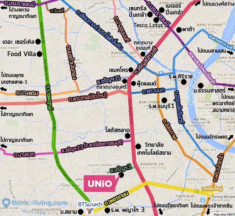 แผนที่ระยะไกล