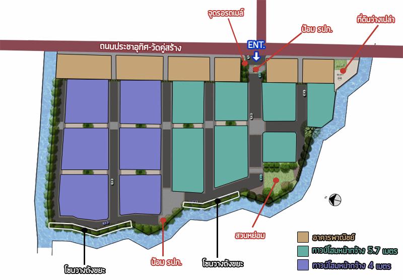 ผังโครงการสินนคร