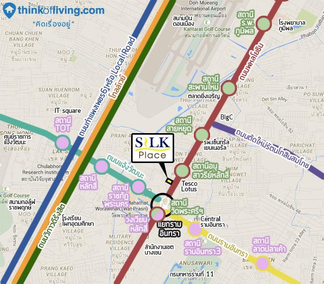 แผนที่รถไฟฟ้า