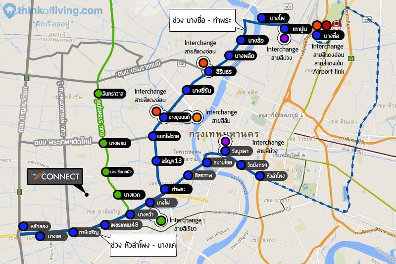 the connect รถไฟฟ้า