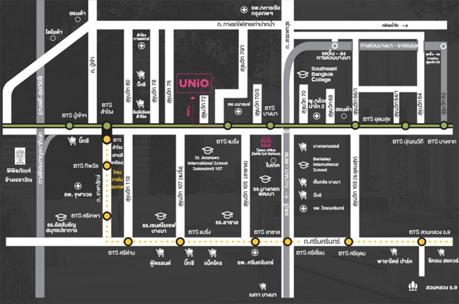 แผนที่จากโครงการ