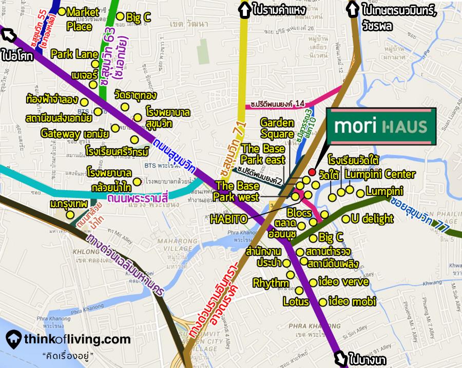 แผนที่ระยะไกล