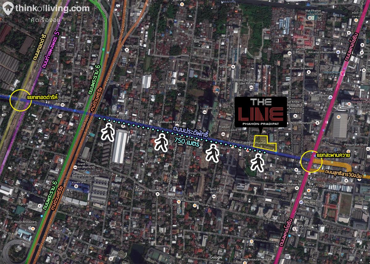 แผนที่เดินไปพระราม6re